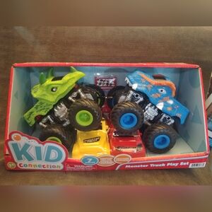 Monster Truck Play Set - Green and Blue